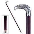 Design Toscano The Padrone Collection: Eagle Pewter Walking Stick PA500